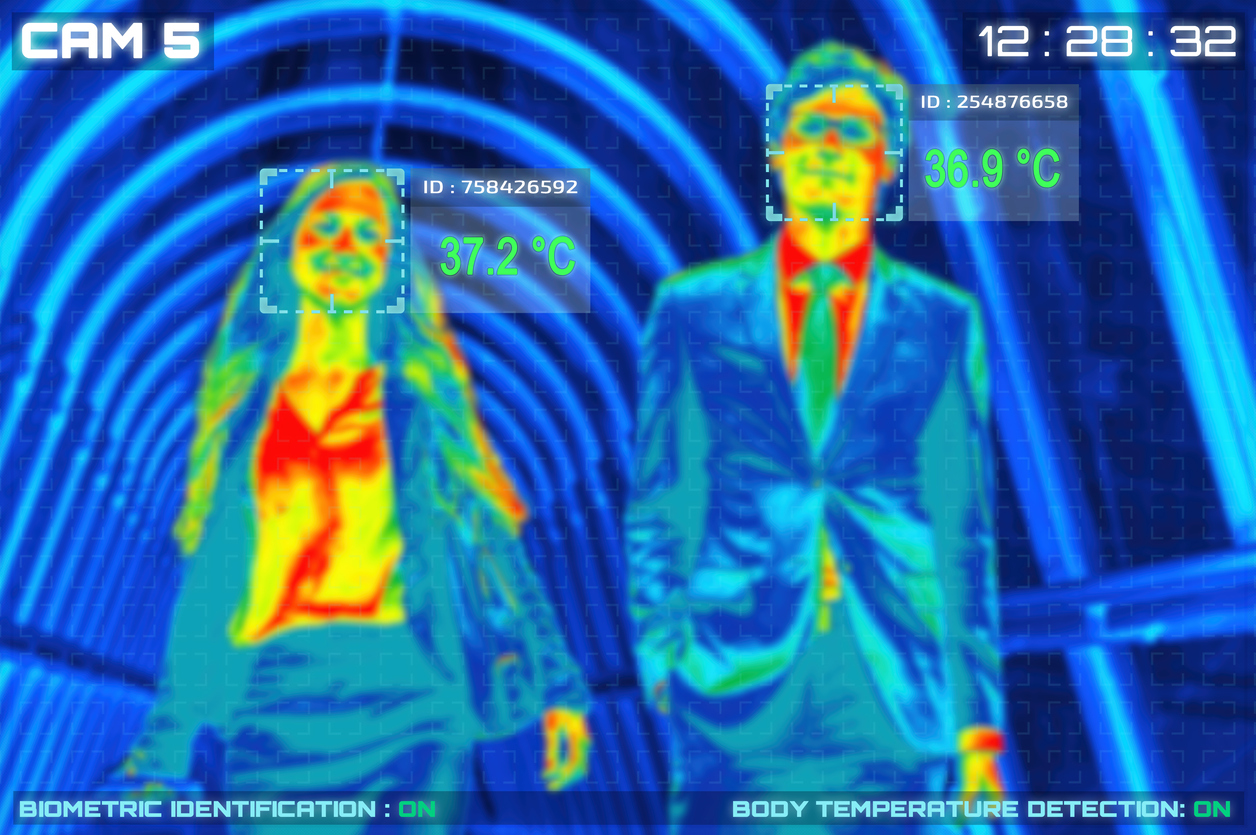 infraroodbeeld mensen